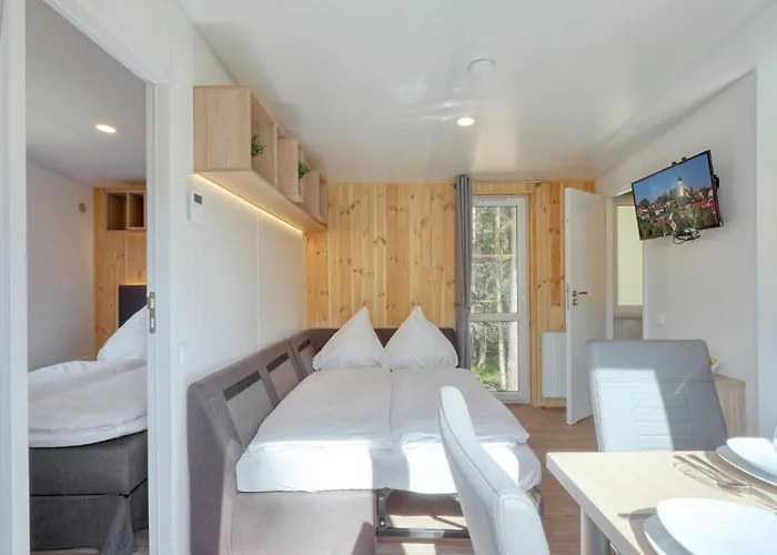 Prázdninový dům Tiny Haus 43 Am Brombachsee Pleinfeld