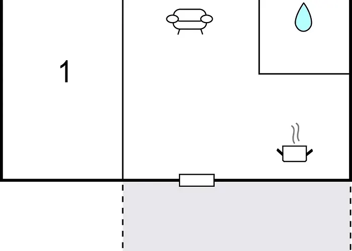 Tiny Haus 43 Am Brombachsee Prázdninový dům Pleinfeld