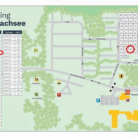 Dom wakacyjny Tiny Haus 43 Am Brombachsee